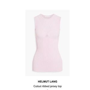 Helmut lang pink shirt